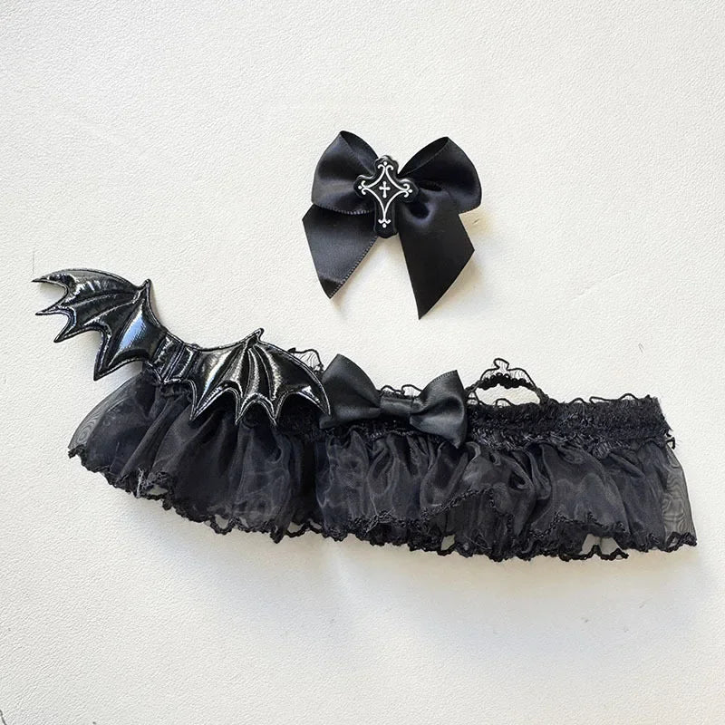 Gothic 'Bubu Skirt + Bow