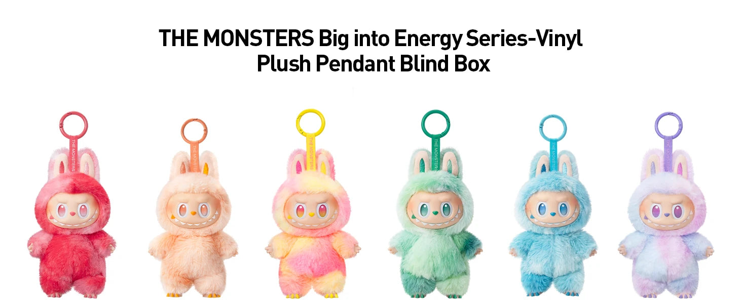 100% Authentic 'bubu The Monsters Big into Energy V3 Blind Box Single Box